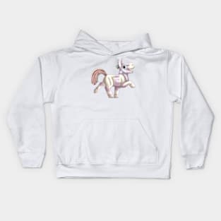 Ponocky: White Kids Hoodie